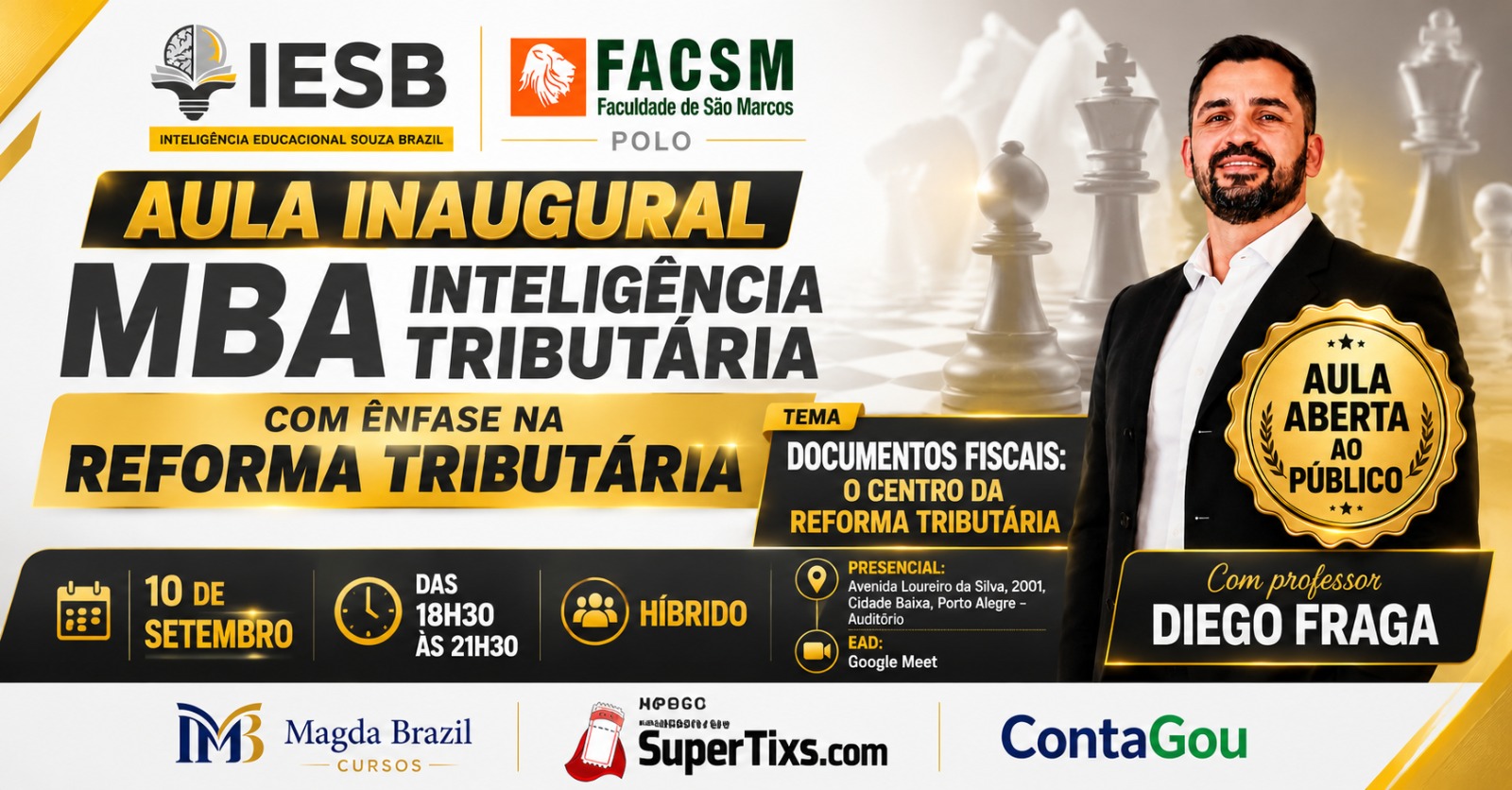 Imagem do curso AULA INAUGURAL MBA INTELIGÊNCIA TRIBUTÁRIA
