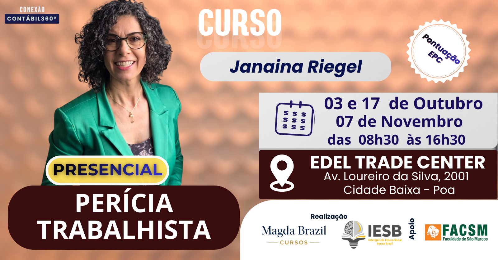 Imagem do curso CURSO PRÁTICO PERÍCIA TRABALHISTA- presencial