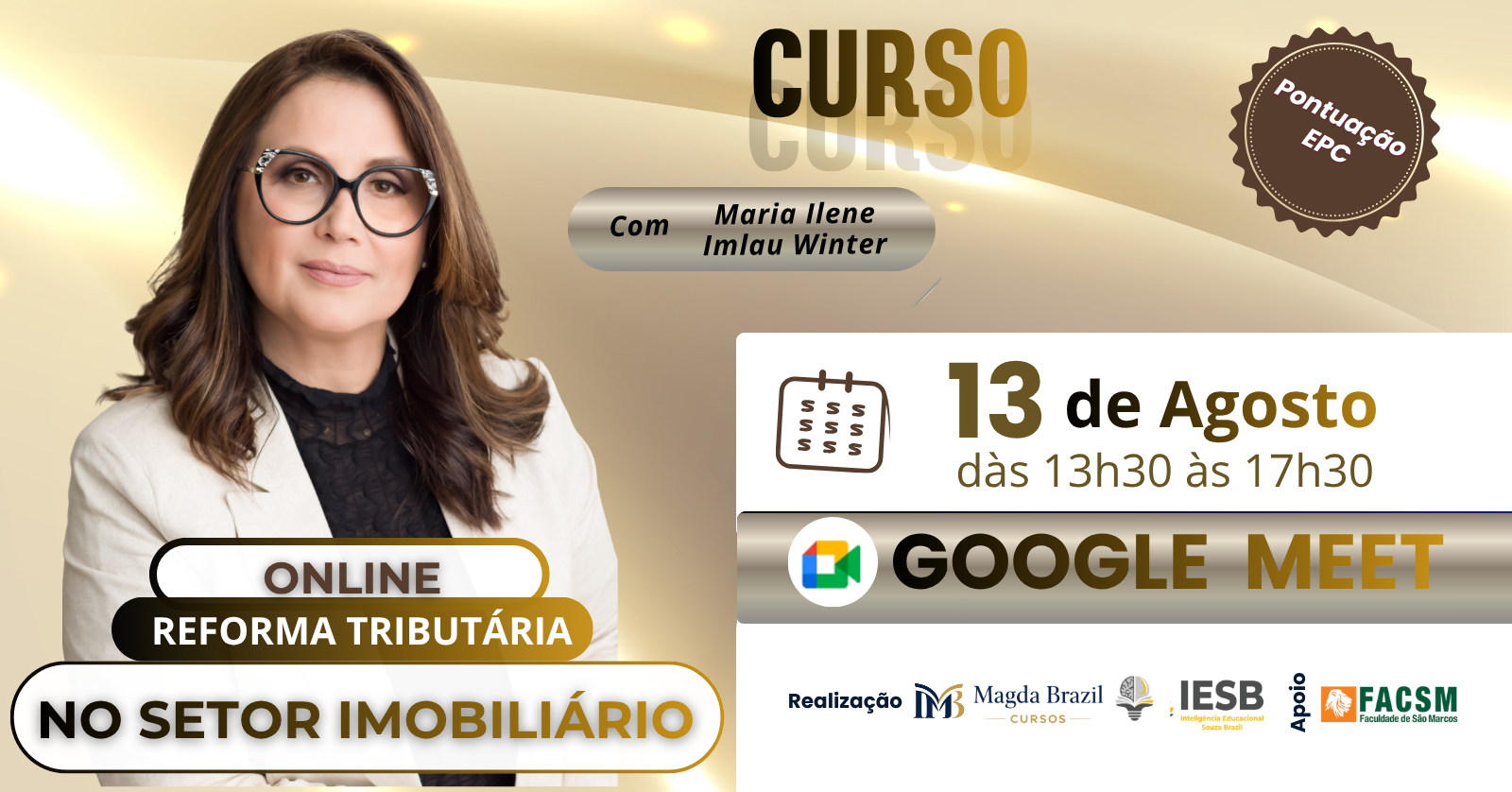 Imagem do curso CURSO TRIBUTAÇÃO DO SETOR IMOBILIÁRIO NA ERA DA REFORMA TRIBUTÁRIA- EAD