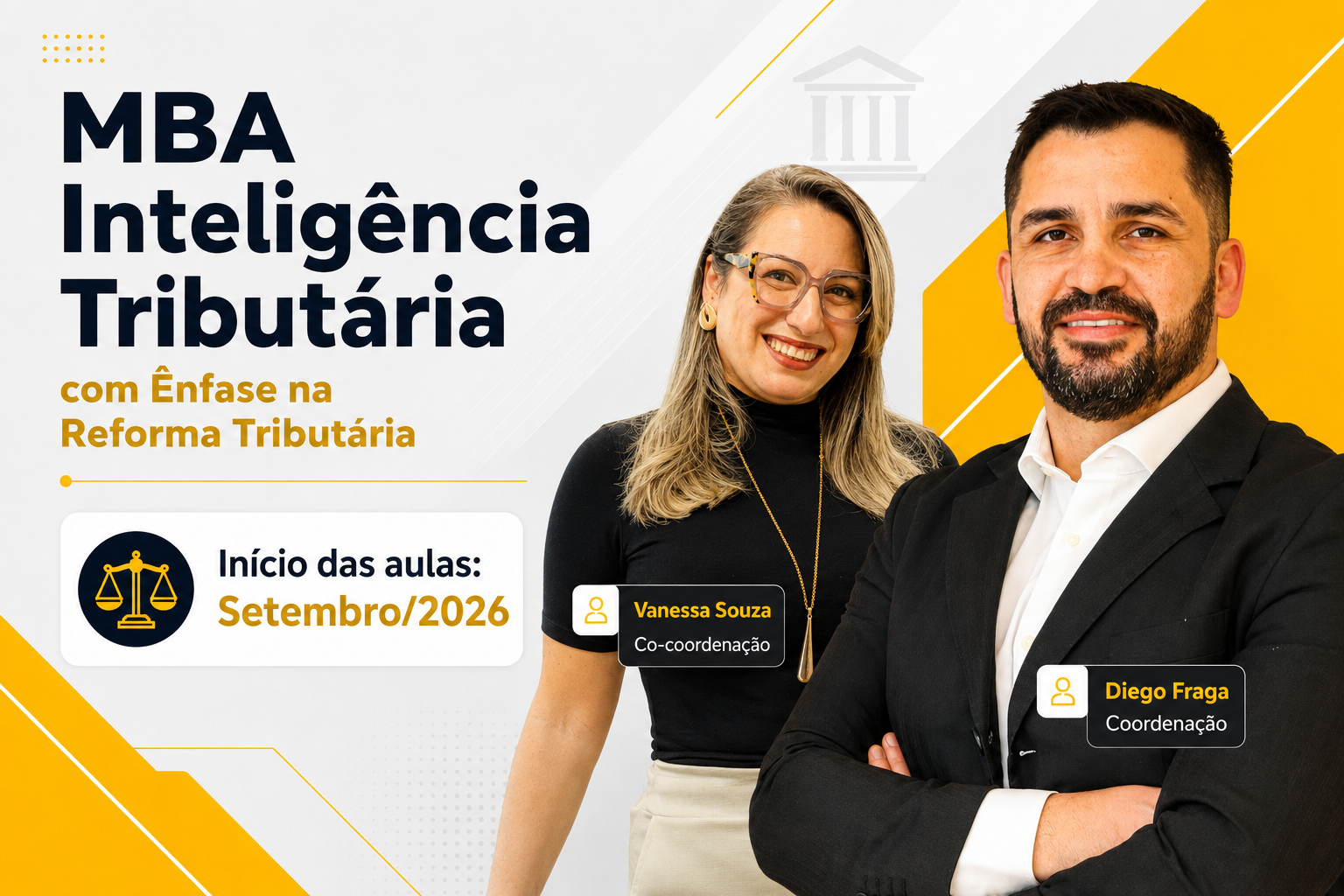 Imagem do curso MBA Inteligência Tributária com Ênfase na Reforma Tributária