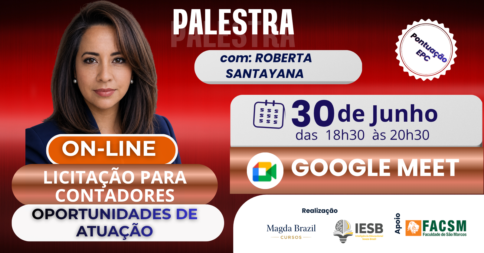 PALESTRA  LICITAÇÃO PARA CONTADORES