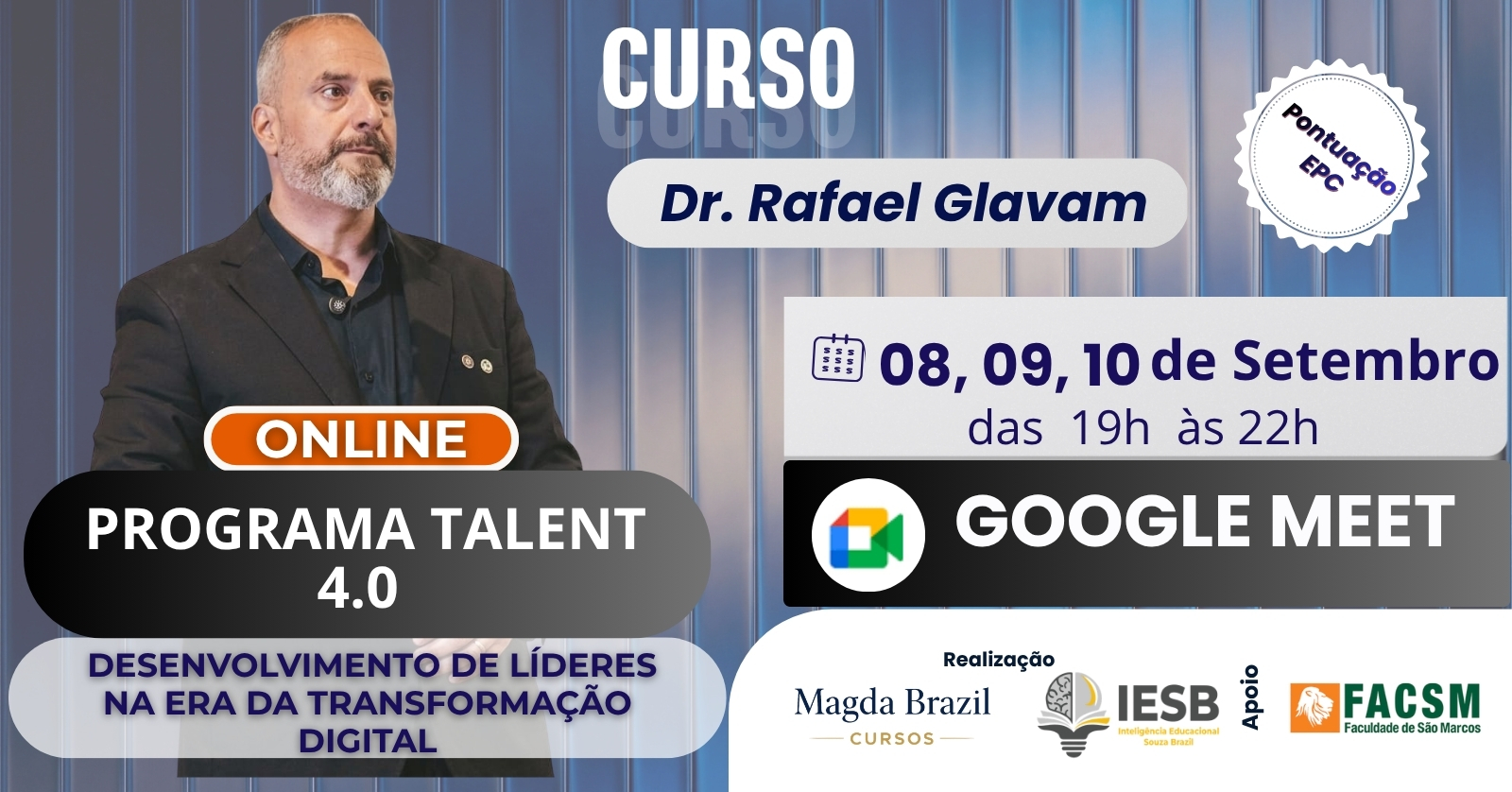 Imagem do curso PROGRAMA TALENT 4.0 – DESENVOLVIMENTO DE LÍDERES NA ERA DA TRANSFORMAÇÃO DIGITAL