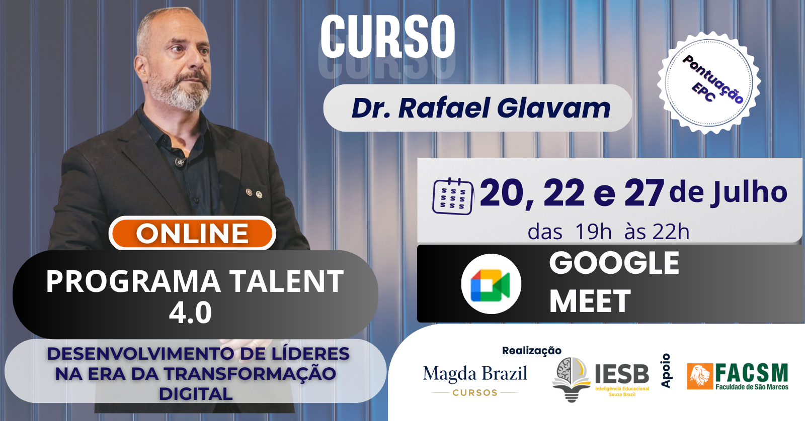 Imagem do curso PROGRAMA TALENT 4.0 – DESENVOLVIMENTO DE LÍDERES NA ERA DA TRANSFORMAÇÃO DIGITAL