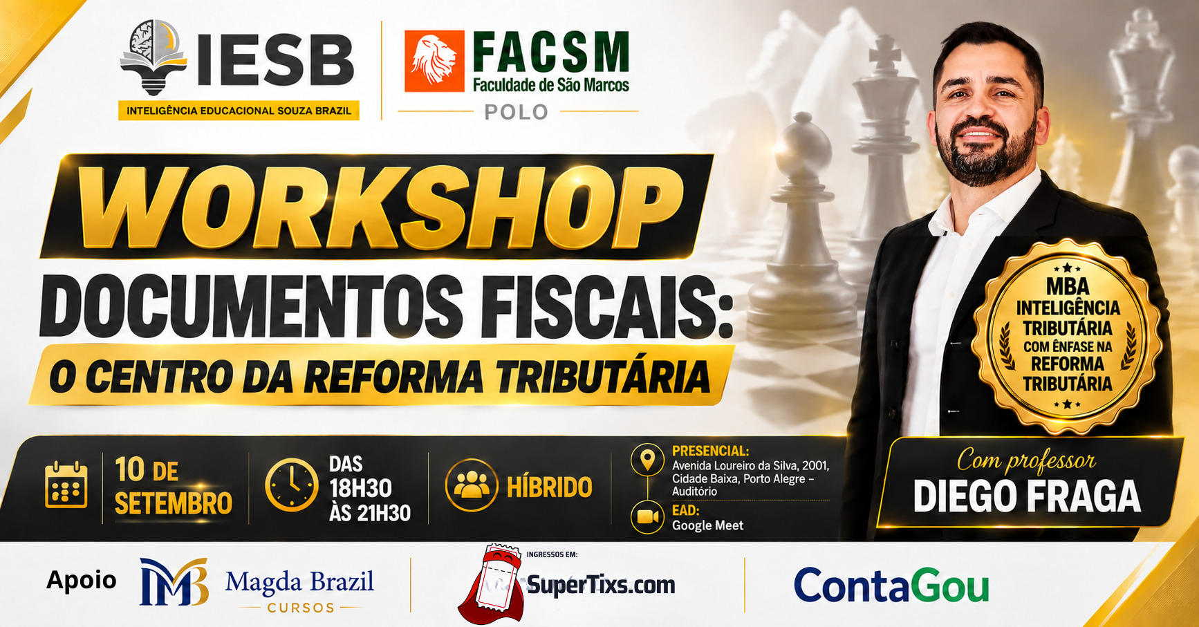 WORKSHOP DOCUMENTOS FISCAIS: O CENTRO DA REFORMA TRIBUTÁRIA